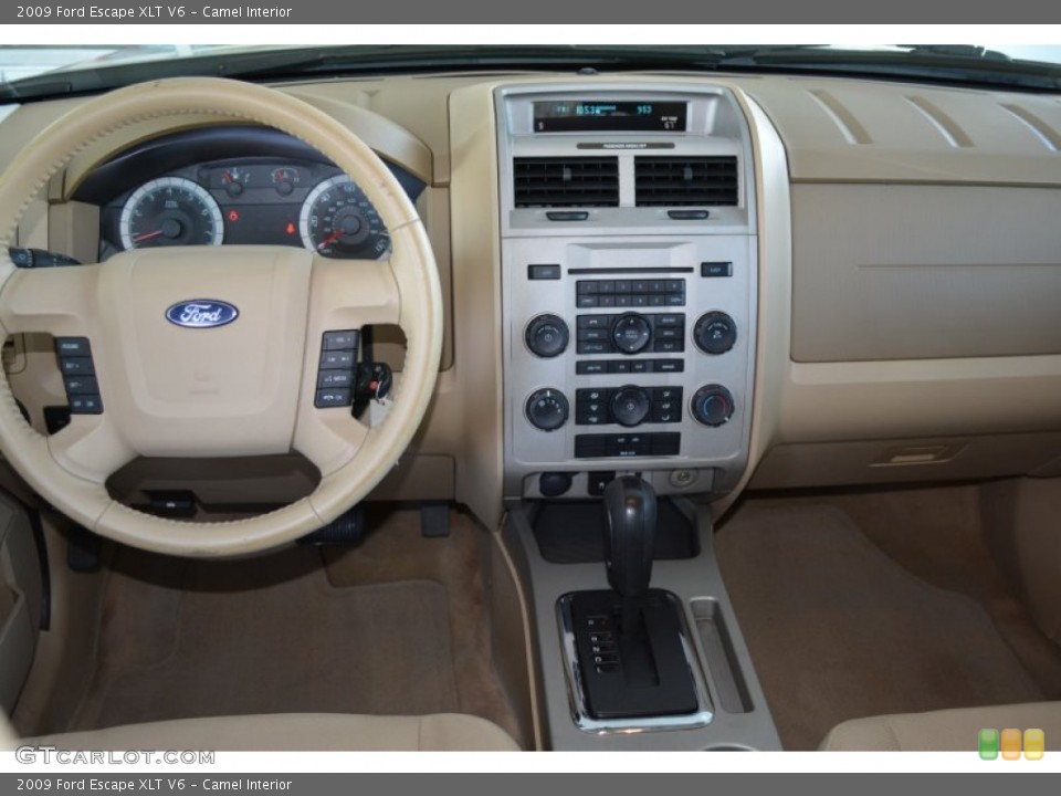 Camel Interior Dashboard for the 2009 Ford Escape XLT V6 #92348634
