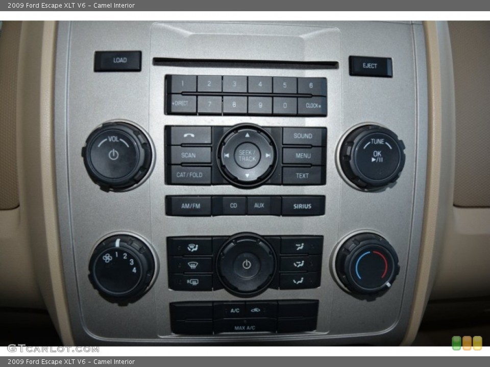 Camel Interior Controls for the 2009 Ford Escape XLT V6 #92348694