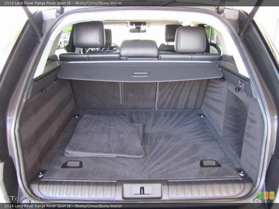 Ebony/Cirrus/Ebony Interior Trunk for the 2014 Land Rover Range Rover Sport SE #92348775