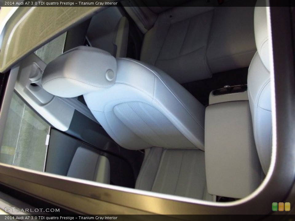 Titanium Gray Interior Front Seat for the 2014 Audi A7 3.0 TDI quattro Prestige #92354274