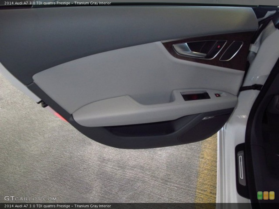Titanium Gray Interior Door Panel for the 2014 Audi A7 3.0 TDI quattro Prestige #92354334