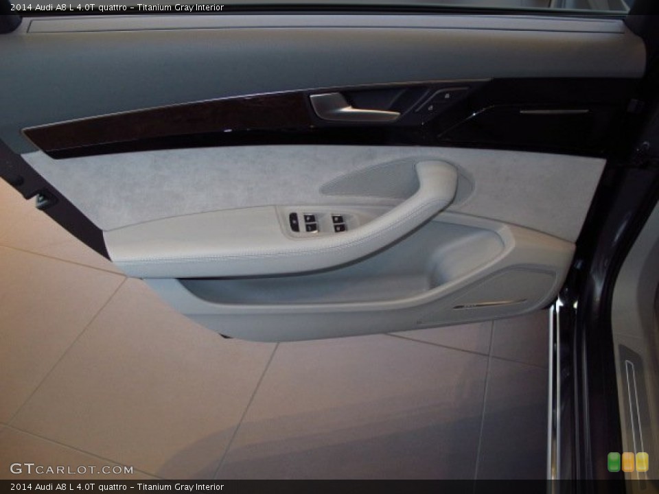 Titanium Gray Interior Door Panel for the 2014 Audi A8 L 4.0T quattro #92356800