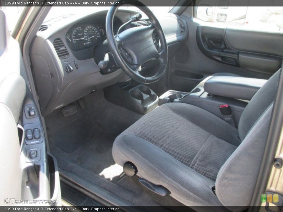 Dark Graphite Interior Photo for the 1999 Ford Ranger XLT Extended Cab 4x4 #92367981