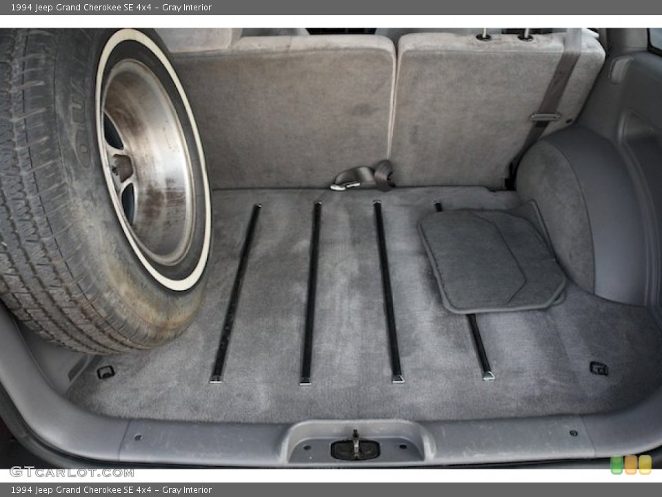 Gray Interior Trunk for the 1994 Jeep Grand Cherokee SE 4x4 #92368509