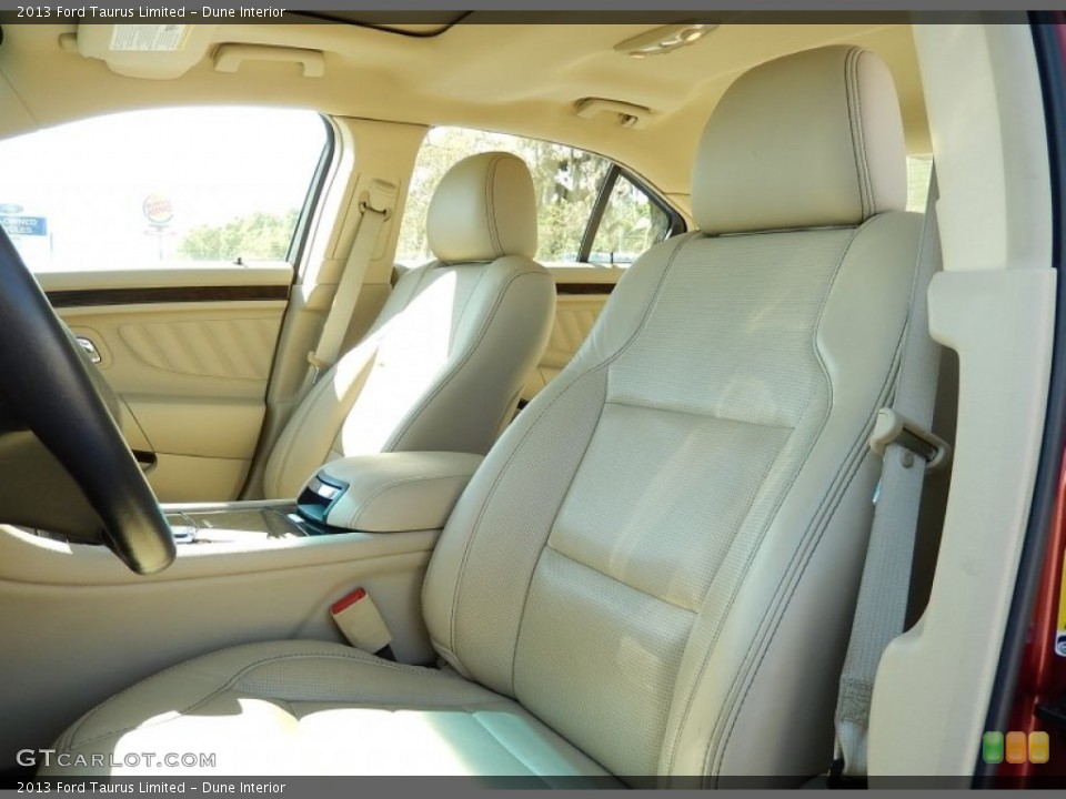 Dune Interior Front Seat for the 2013 Ford Taurus Limited #92372841
