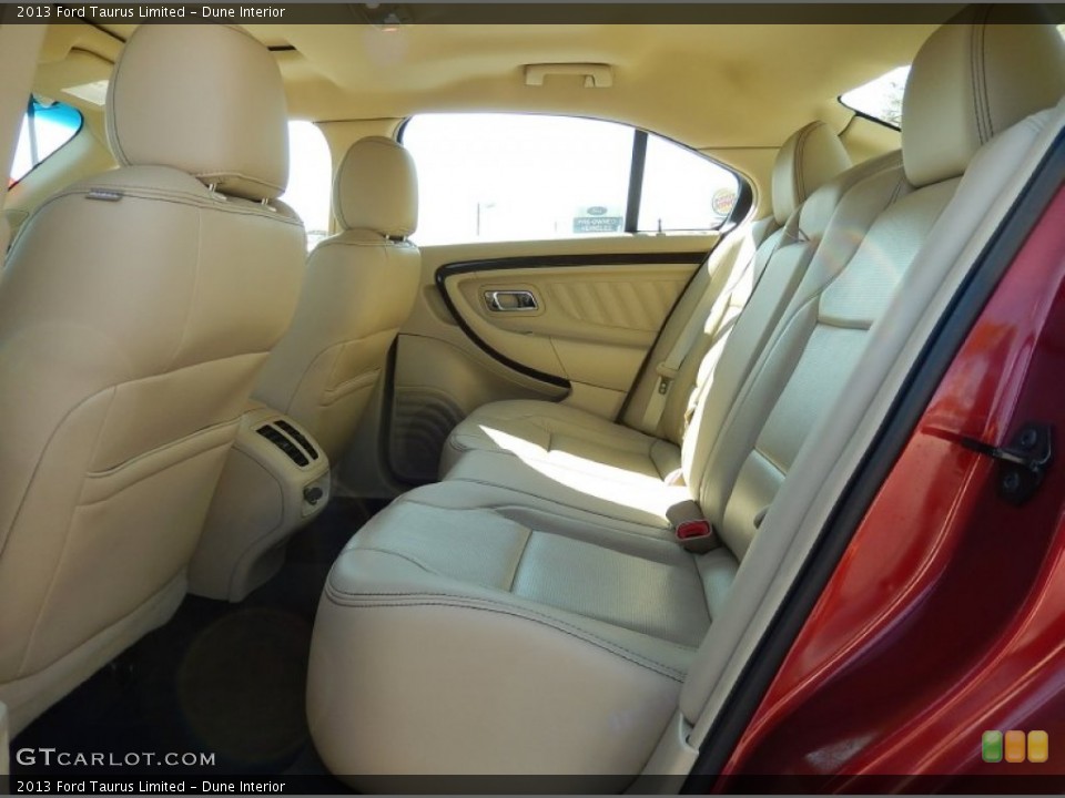 Dune Interior Rear Seat for the 2013 Ford Taurus Limited #92372877