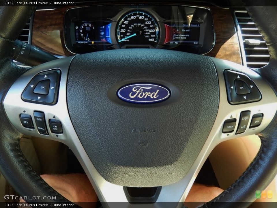 Dune Interior Steering Wheel for the 2013 Ford Taurus Limited #92373072