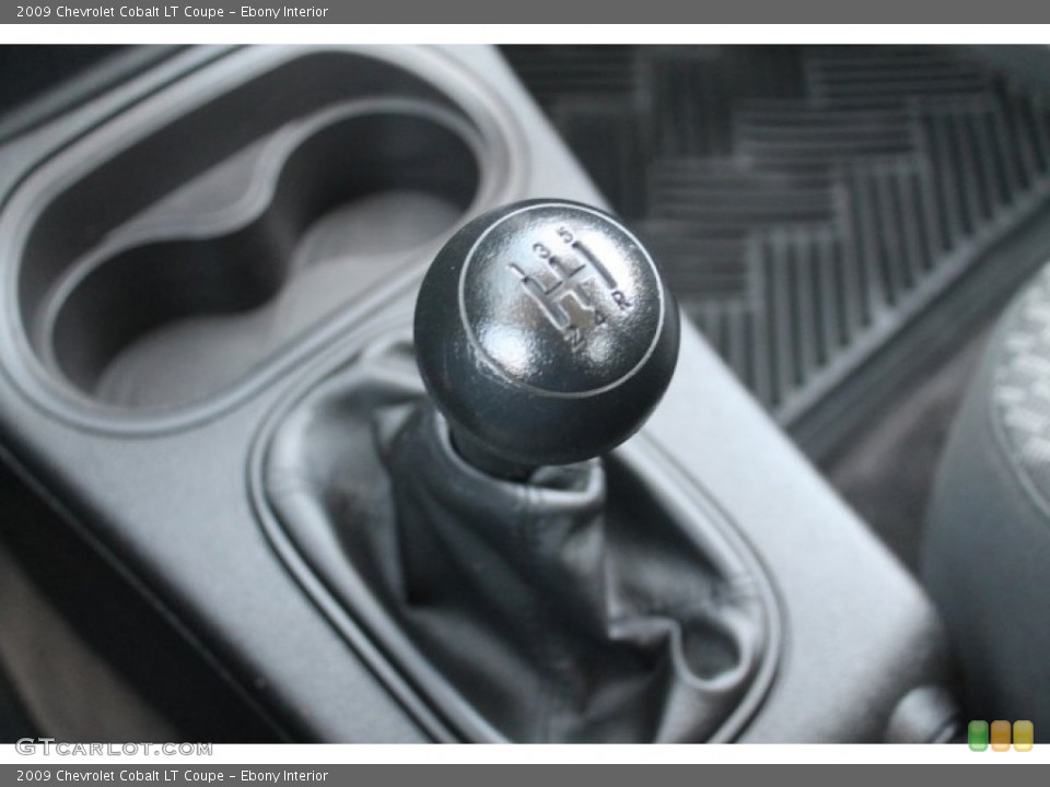 Ebony Interior Transmission for the 2009 Chevrolet Cobalt LT Coupe #92375562