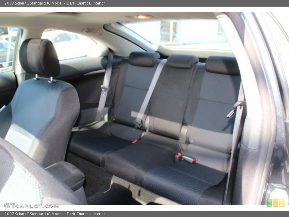 Dark Charcoal Interior Rear Seat for the 2007 Scion tC  #92377047