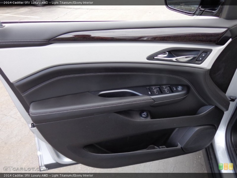 Light Titanium/Ebony Interior Door Panel for the 2014 Cadillac SRX Luxury AWD #92378295