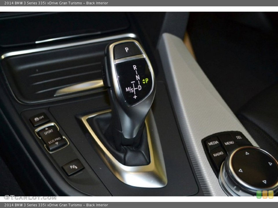 Black Interior Transmission for the 2014 BMW 3 Series 335i xDrive Gran Turismo #92392644