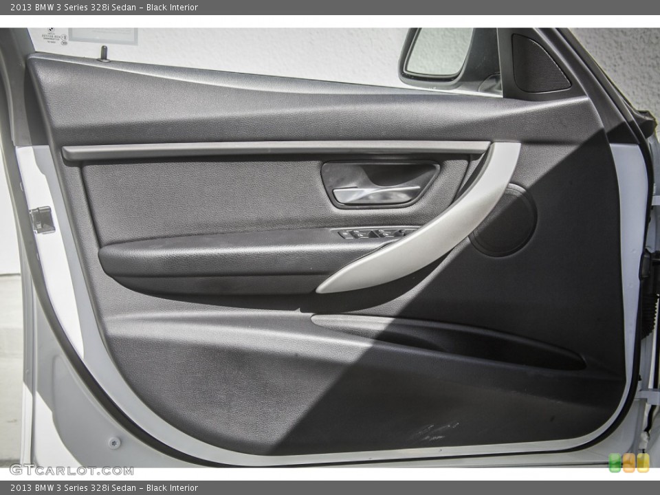 Black Interior Door Panel for the 2013 BMW 3 Series 328i Sedan #92395167