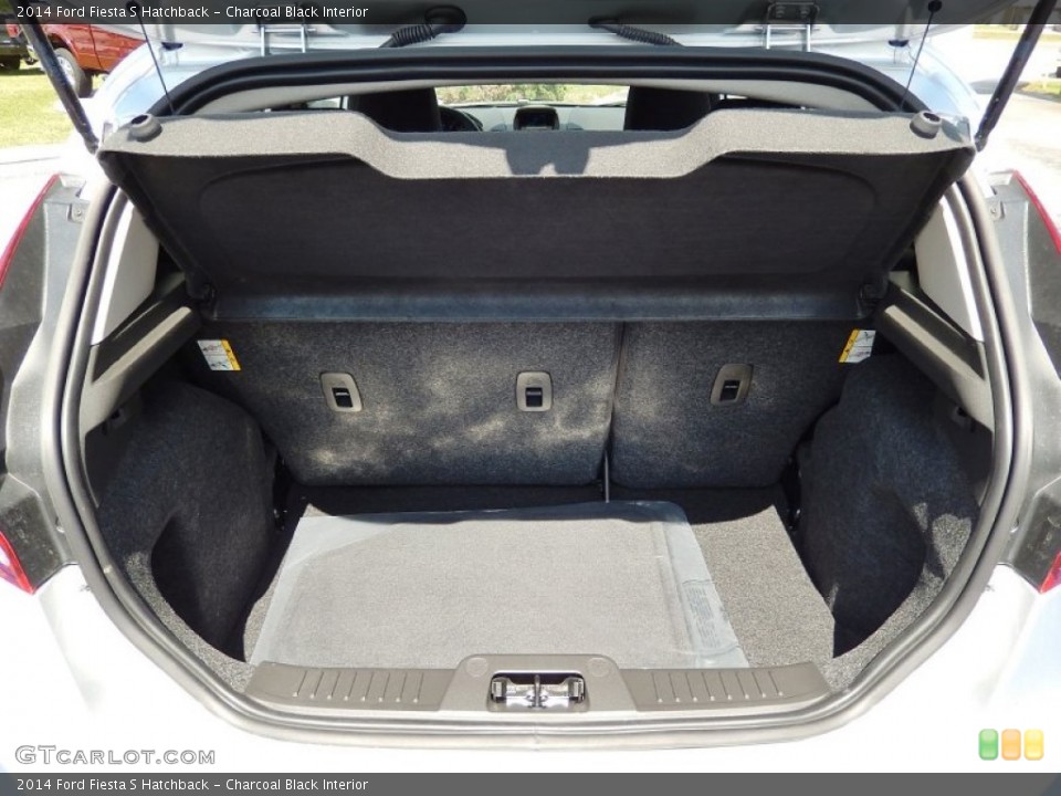 Charcoal Black Interior Trunk for the 2014 Ford Fiesta S Hatchback #92399070