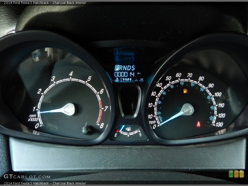 Charcoal Black Interior Gauges for the 2014 Ford Fiesta S Hatchback #92399166