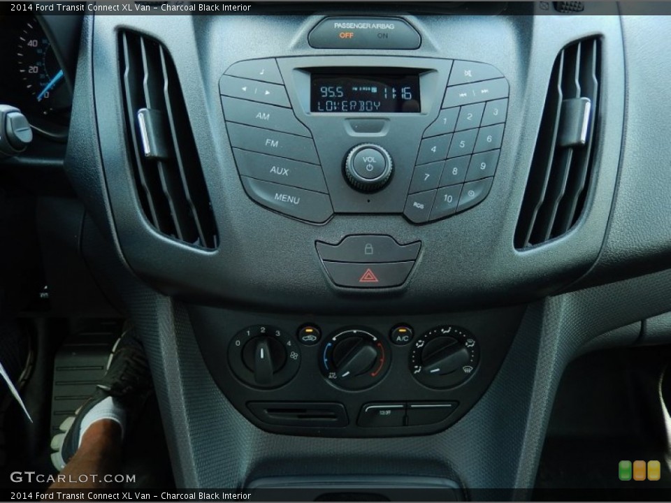 Charcoal Black Interior Controls for the 2014 Ford Transit Connect XL Van #92399465