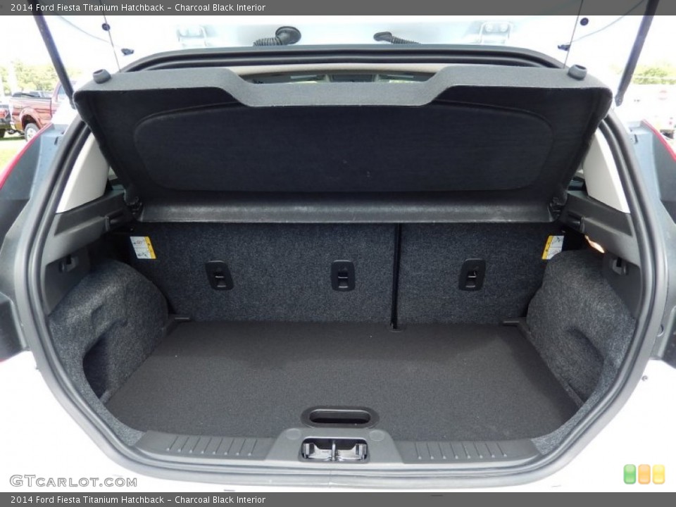 Charcoal Black Interior Trunk for the 2014 Ford Fiesta Titanium Hatchback #92400210