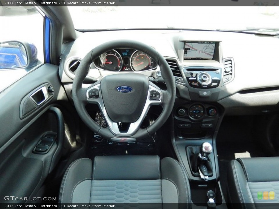 ST Recaro Smoke Storm Interior Dashboard for the 2014 Ford Fiesta ST Hatchback #92400606