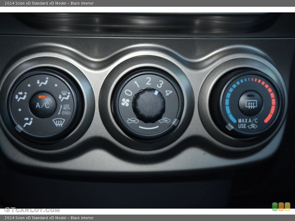 Black Interior Controls for the 2014 Scion xD  #92403228