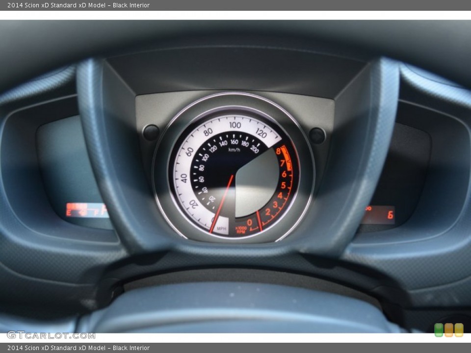 Black Interior Gauges for the 2014 Scion xD  #92403342