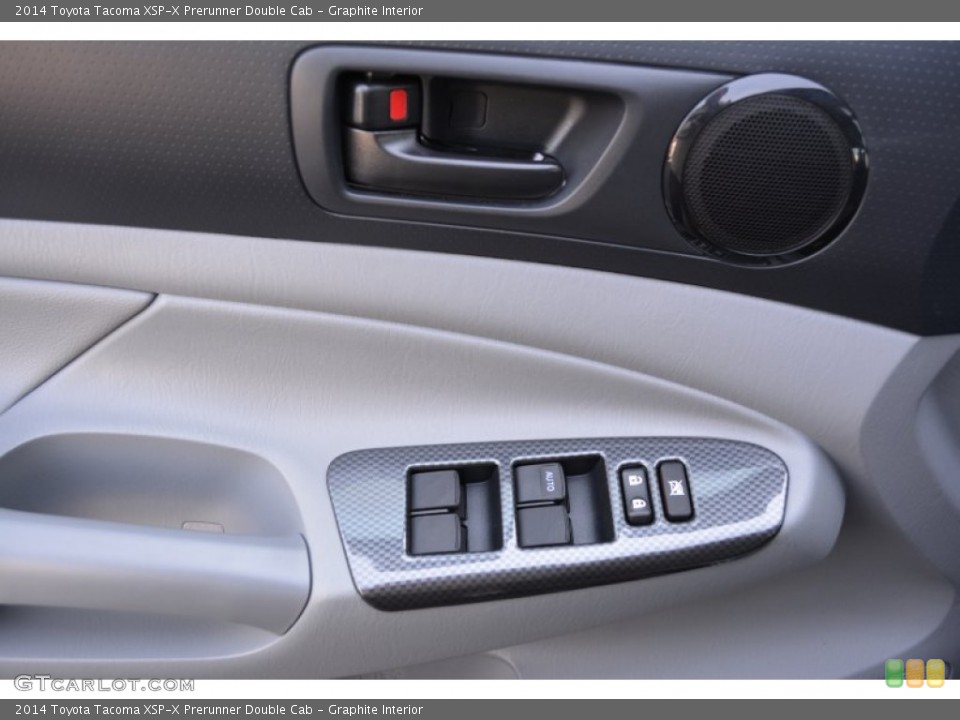 Graphite Interior Controls for the 2014 Toyota Tacoma XSP-X Prerunner Double Cab #92404194