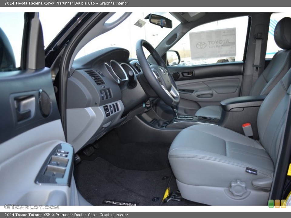 Graphite Interior Photo for the 2014 Toyota Tacoma XSP-X Prerunner Double Cab #92404218