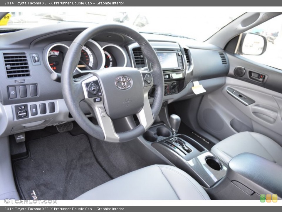 Graphite Interior Prime Interior for the 2014 Toyota Tacoma XSP-X Prerunner Double Cab #92404242