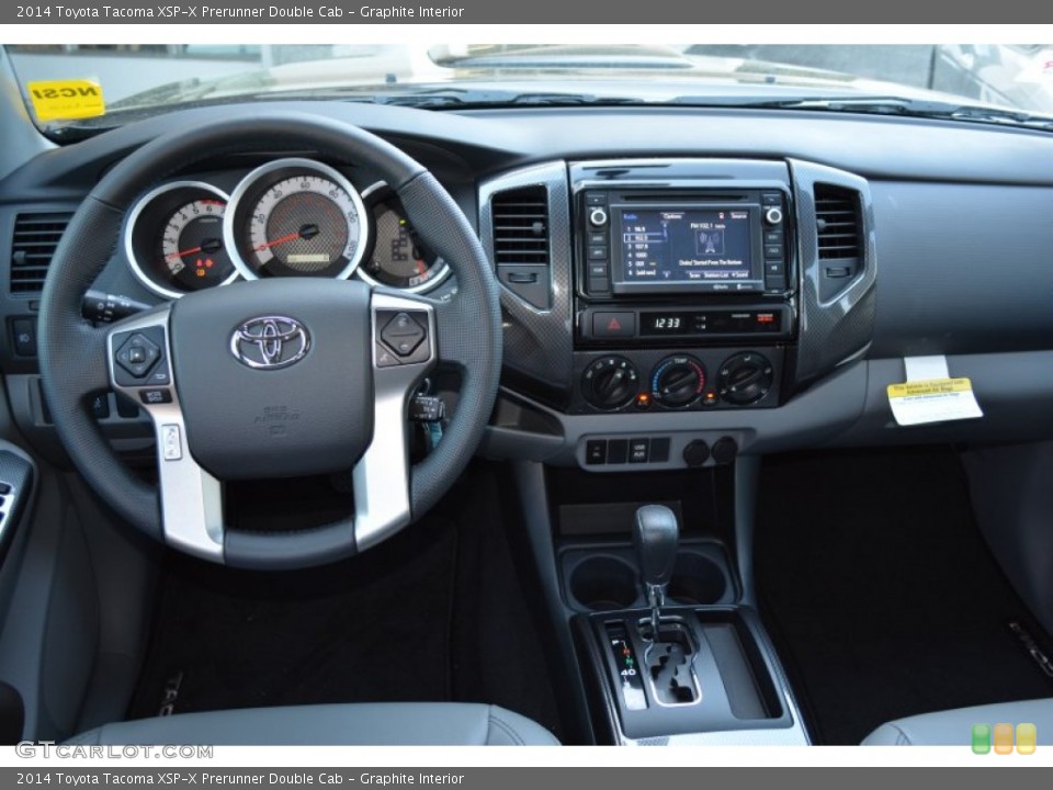 Graphite Interior Dashboard for the 2014 Toyota Tacoma XSP-X Prerunner Double Cab #92404365