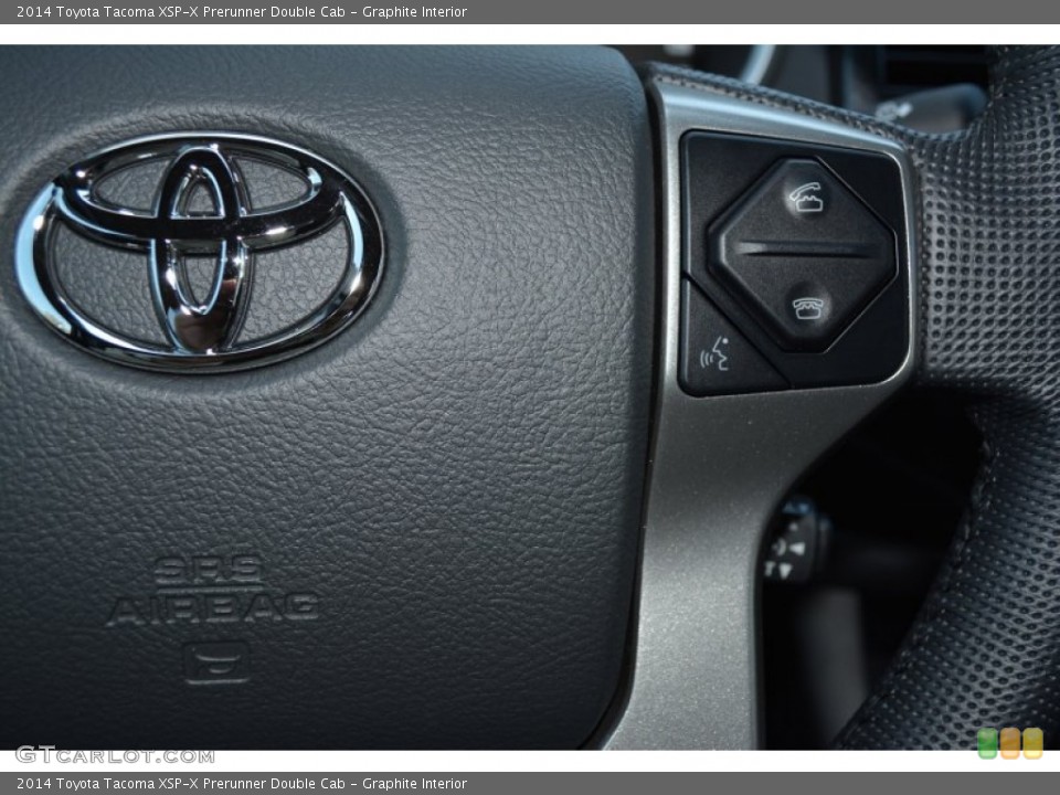 Graphite Interior Controls for the 2014 Toyota Tacoma XSP-X Prerunner Double Cab #92404503
