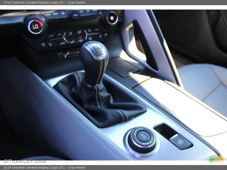 Gray Interior Transmission for the 2014 Chevrolet Corvette Stingray Coupe Z51 #92405943