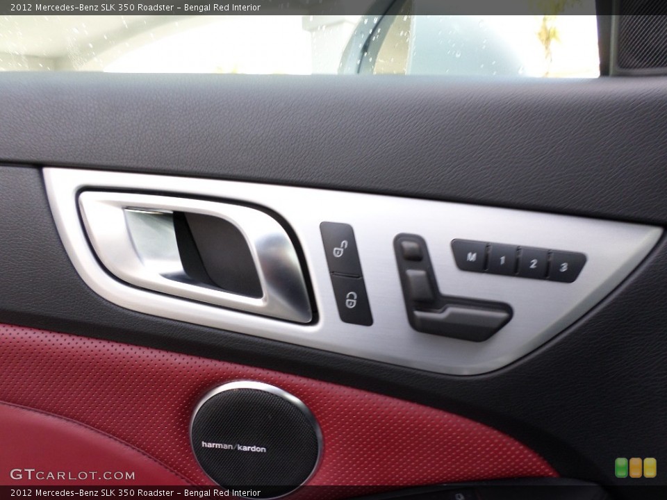 Bengal Red Interior Controls for the 2012 Mercedes-Benz SLK 350 Roadster #92415116