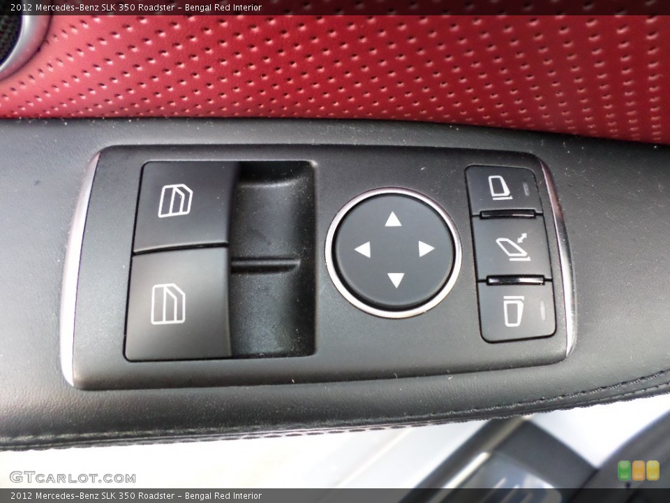 Bengal Red Interior Controls for the 2012 Mercedes-Benz SLK 350 Roadster #92415168