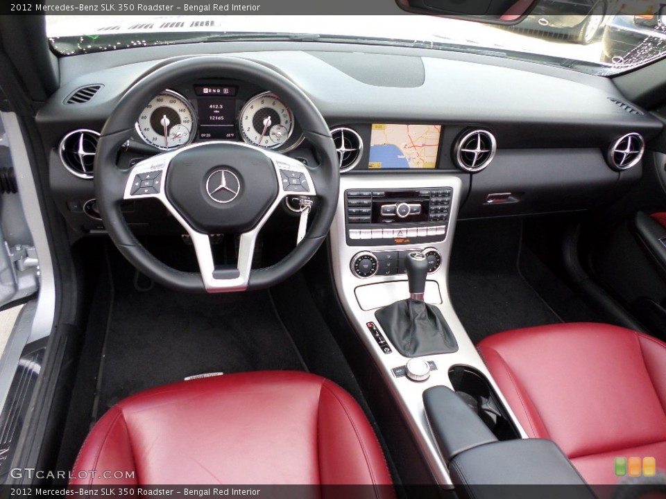 Bengal Red Interior Dashboard for the 2012 Mercedes-Benz SLK 350 Roadster #92415444