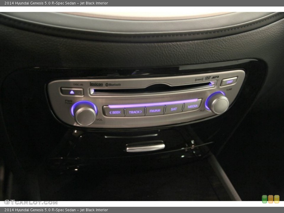 Jet Black Interior Audio System for the 2014 Hyundai Genesis 5.0 R-Spec Sedan #92420022