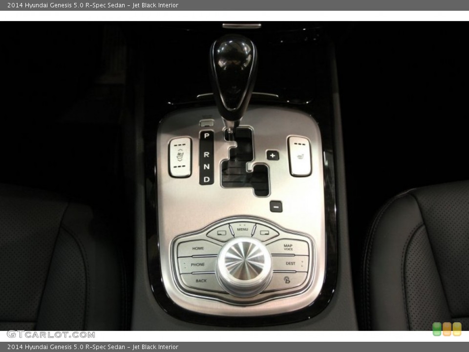 Jet Black Interior Transmission for the 2014 Hyundai Genesis 5.0 R-Spec Sedan #92420622