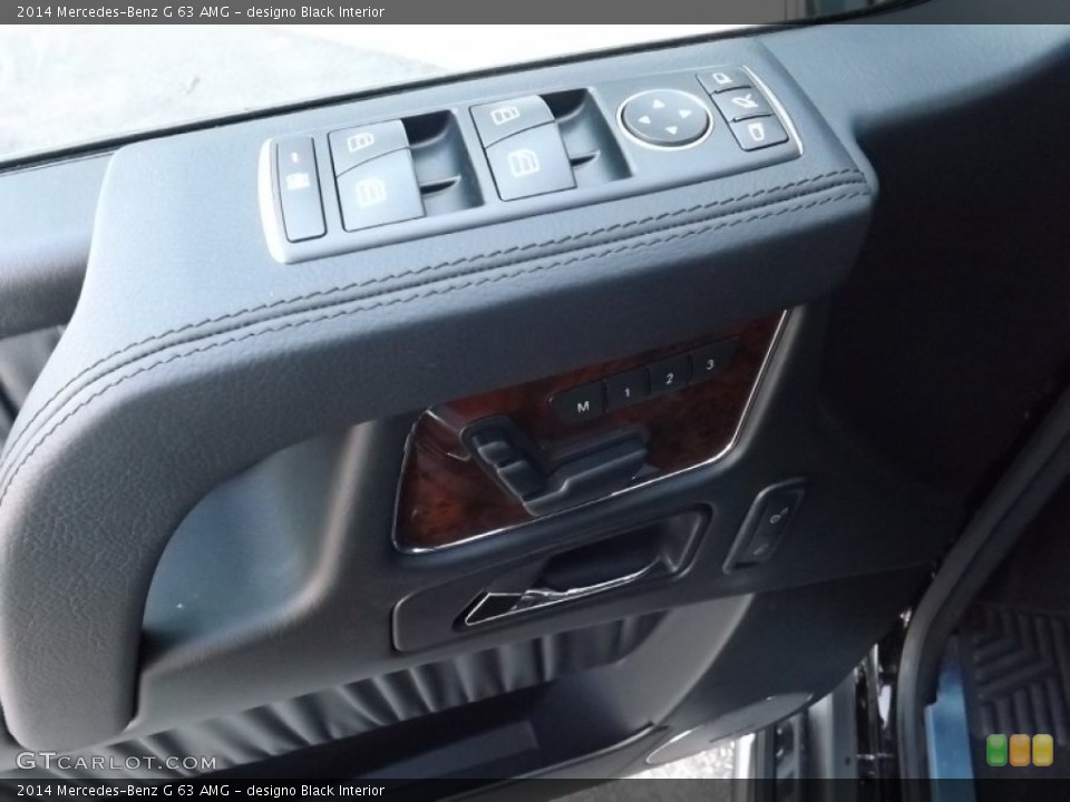 designo Black Interior Controls for the 2014 Mercedes-Benz G 63 AMG #92426745