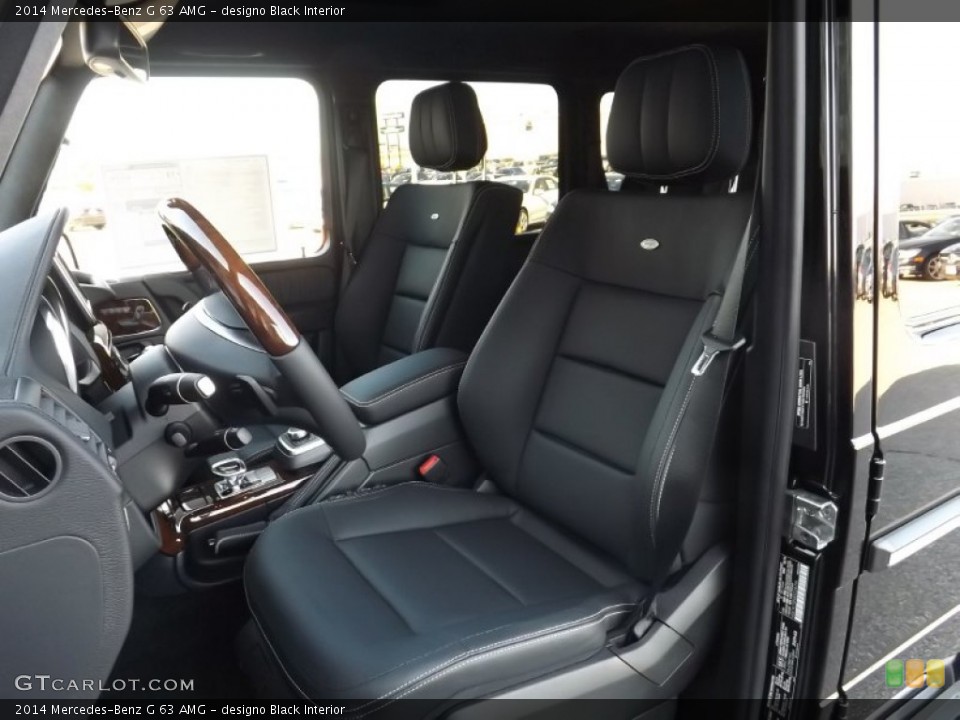 designo Black Interior Front Seat for the 2014 Mercedes-Benz G 63 AMG #92426868