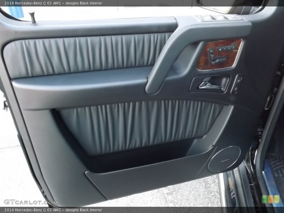 designo Black Interior Door Panel for the 2014 Mercedes-Benz G 63 AMG #92426937