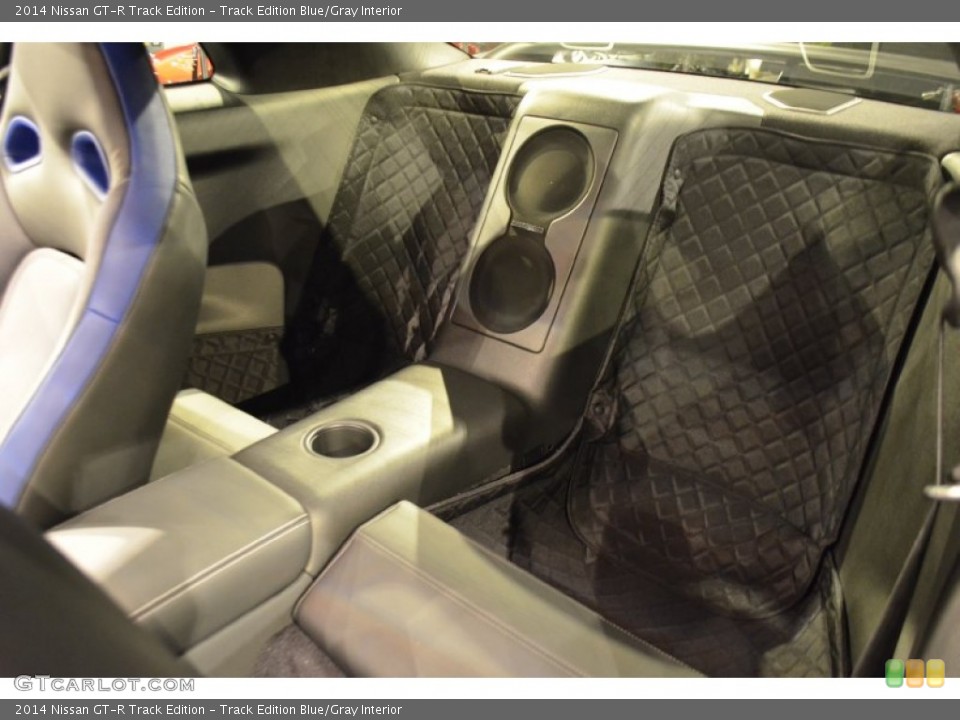 Track Edition Blue/Gray Interior Rear Seat for the 2014 Nissan GT-R Track Edition #92430528