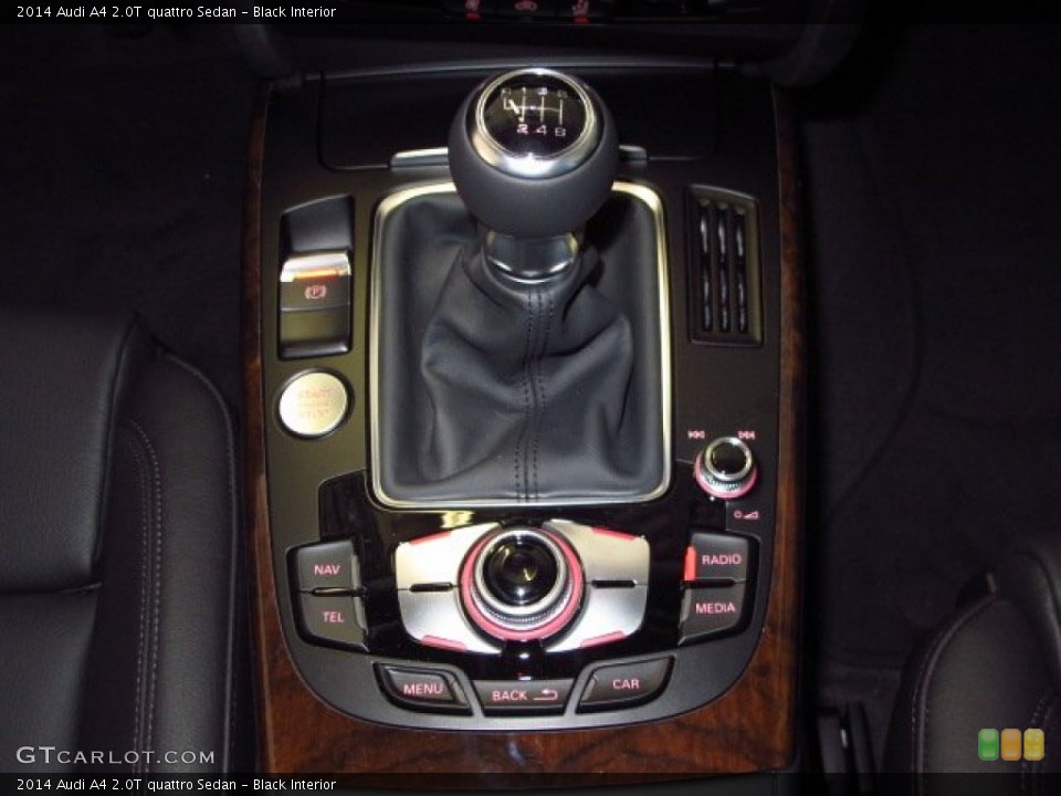 Black Interior Transmission for the 2014 Audi A4 2.0T quattro Sedan #92430975