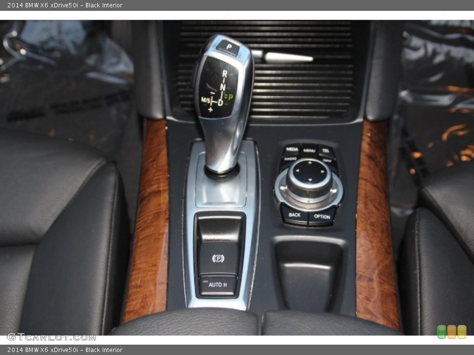 Black Interior Transmission for the 2014 BMW X6 xDrive50i #92436244