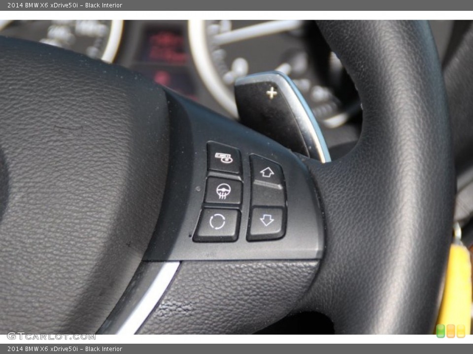 Black Interior Controls for the 2014 BMW X6 xDrive50i #92436310