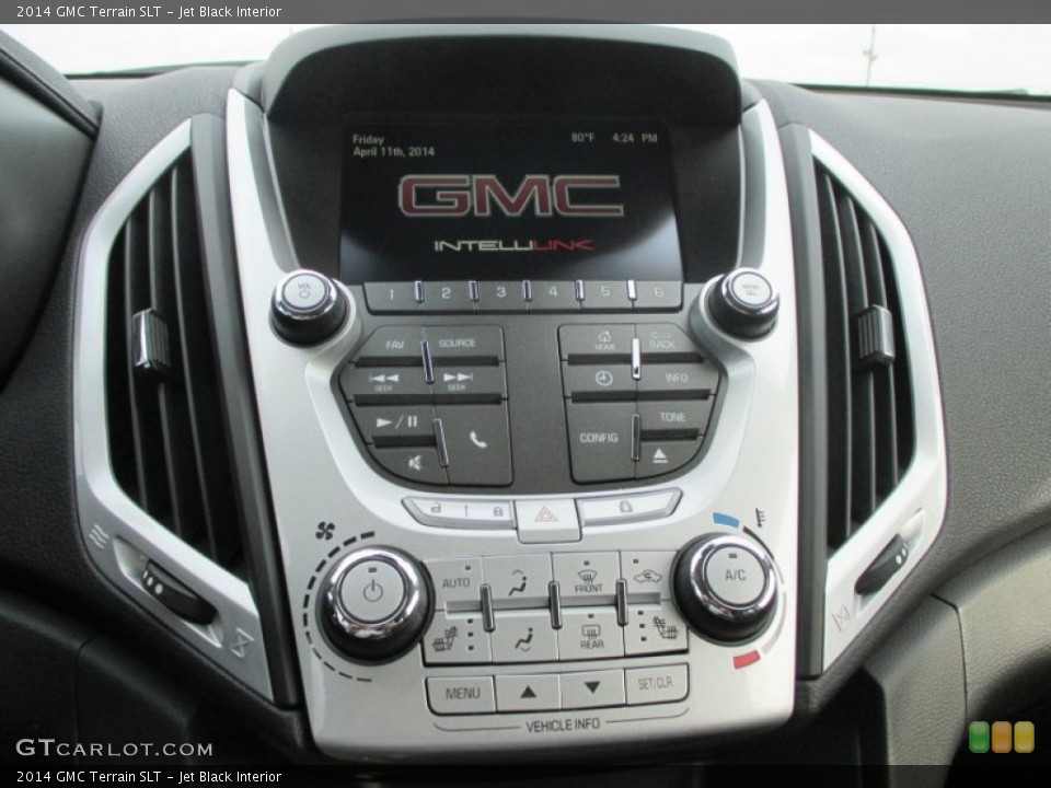 Jet Black Interior Controls for the 2014 GMC Terrain SLT #92436511