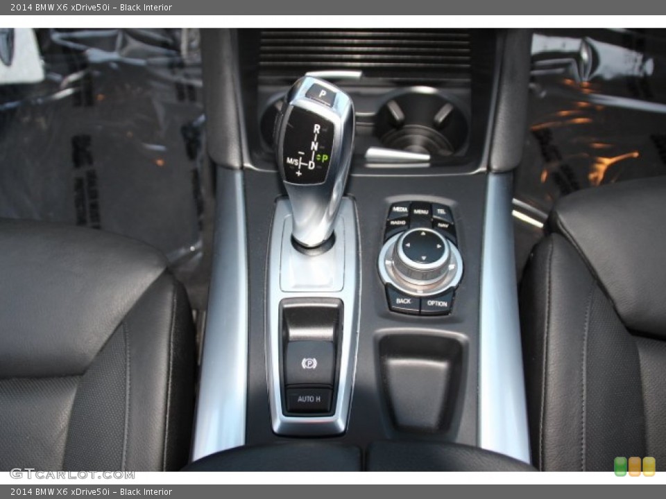 Black Interior Transmission for the 2014 BMW X6 xDrive50i #92436970