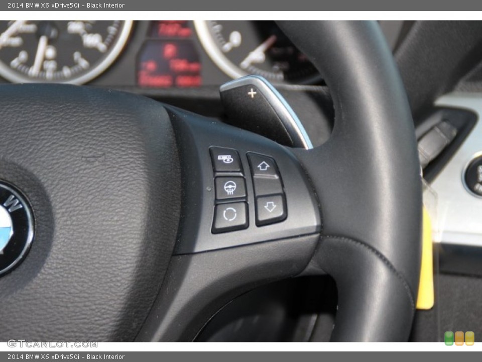 Black Interior Controls for the 2014 BMW X6 xDrive50i #92437027