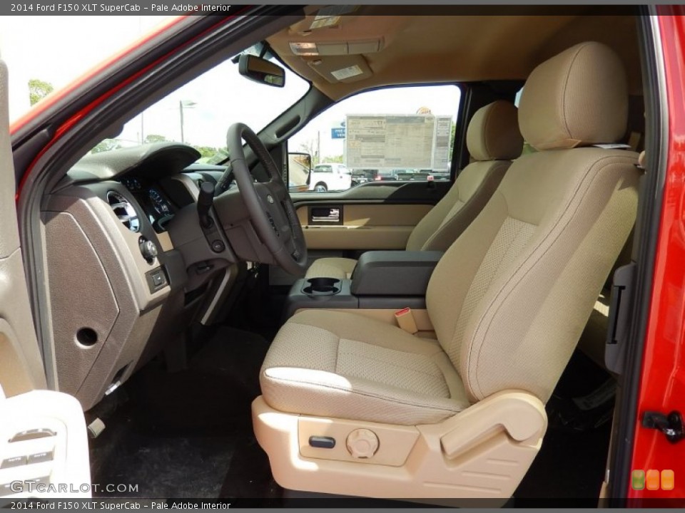 Pale Adobe Interior Photo for the 2014 Ford F150 XLT SuperCab #92442646