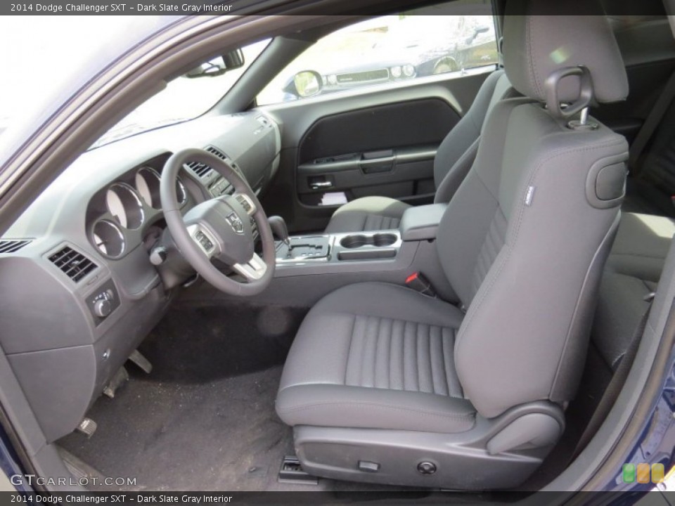 Dark Slate Gray Interior Photo for the 2014 Dodge Challenger SXT #92443543