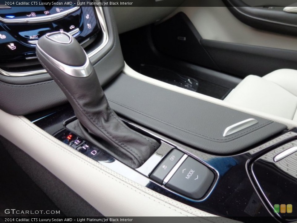 Light Platinum/Jet Black Interior Transmission for the 2014 Cadillac CTS Luxury Sedan AWD #92446744
