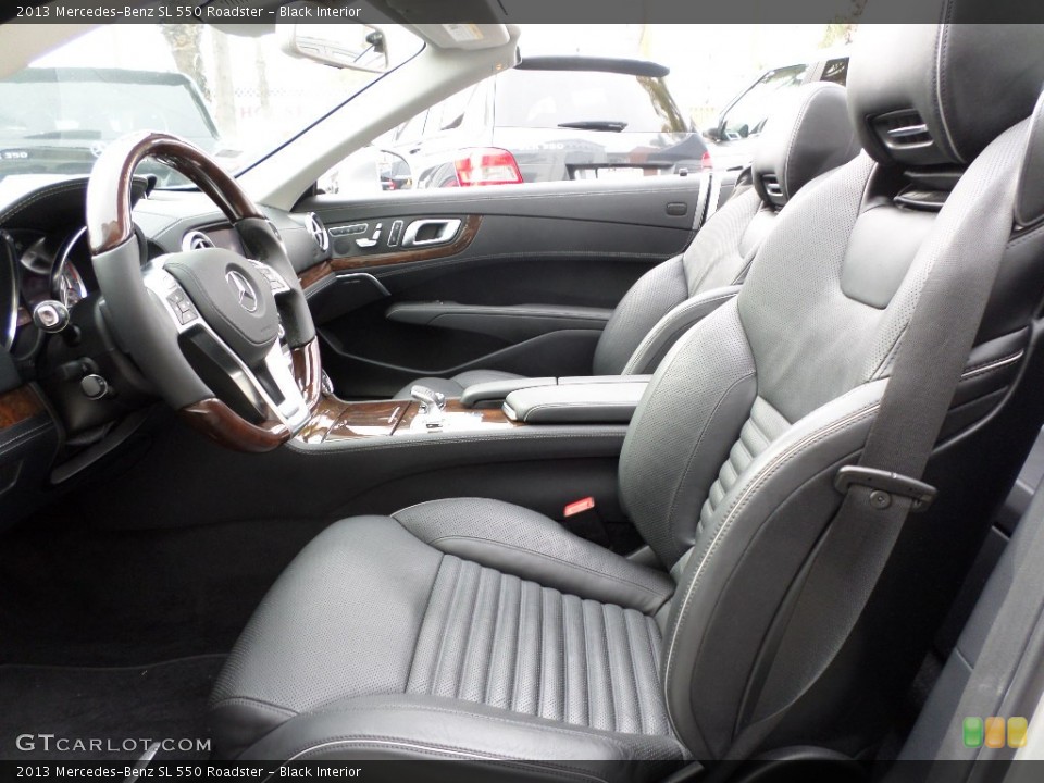 Black Interior Front Seat for the 2013 Mercedes-Benz SL 550 Roadster #92447470