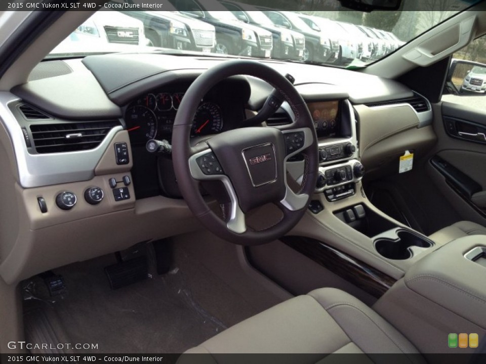 Cocoa/Dune 2015 GMC Yukon Interiors