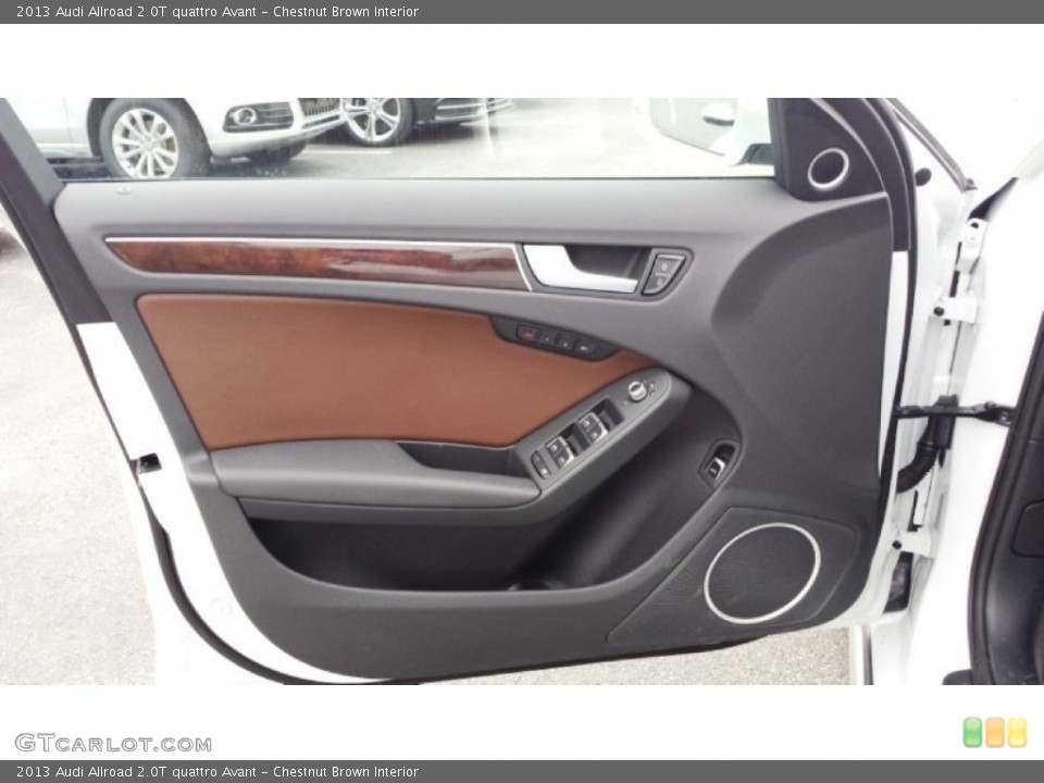 Chestnut Brown Interior Door Panel for the 2013 Audi Allroad 2.0T quattro Avant #92458027